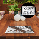 DIE LASER CUT DESIGN, Acrylic Mirror Table Mat - FHMax.com