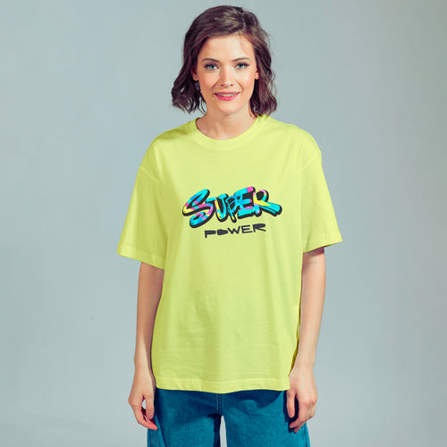 "SUPER POWER", Boyfriend Women T-shirt - FHMax.com