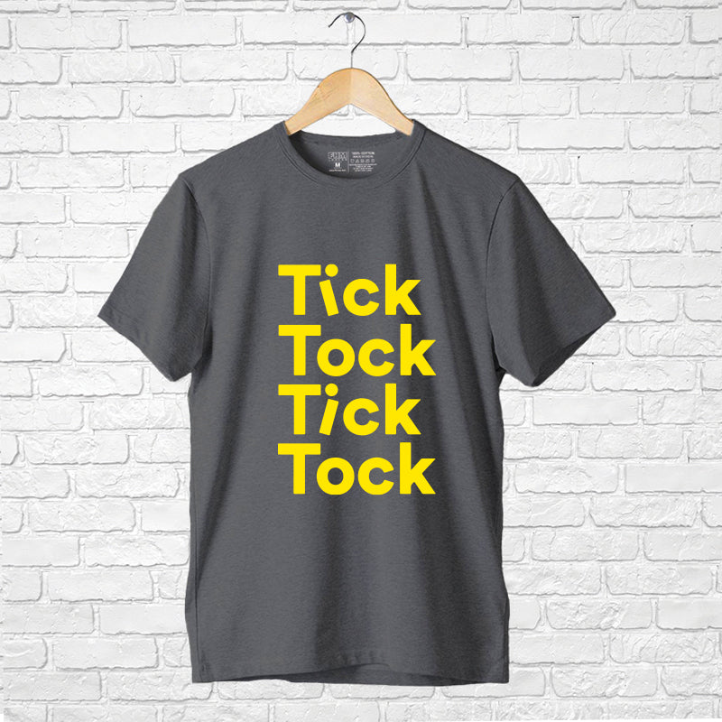 "TICK TOCK", Boyfriend Women T-shirt - FHMax.com