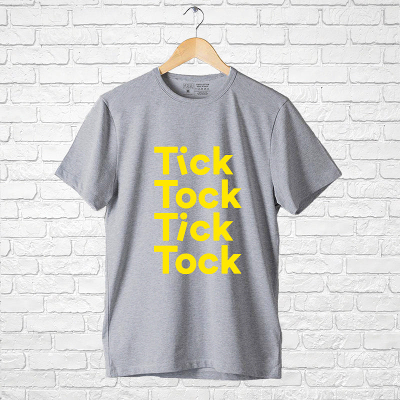 "TICK TOCK", Boyfriend Women T-shirt - FHMax.com