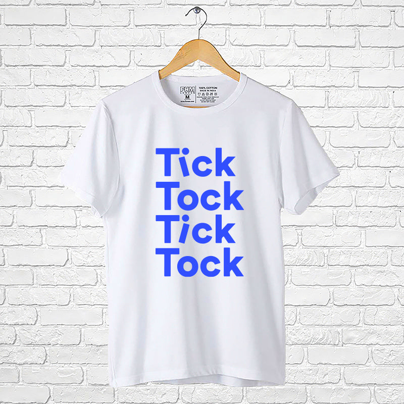 "TICK TOCK", Boyfriend Women T-shirt - FHMax.com