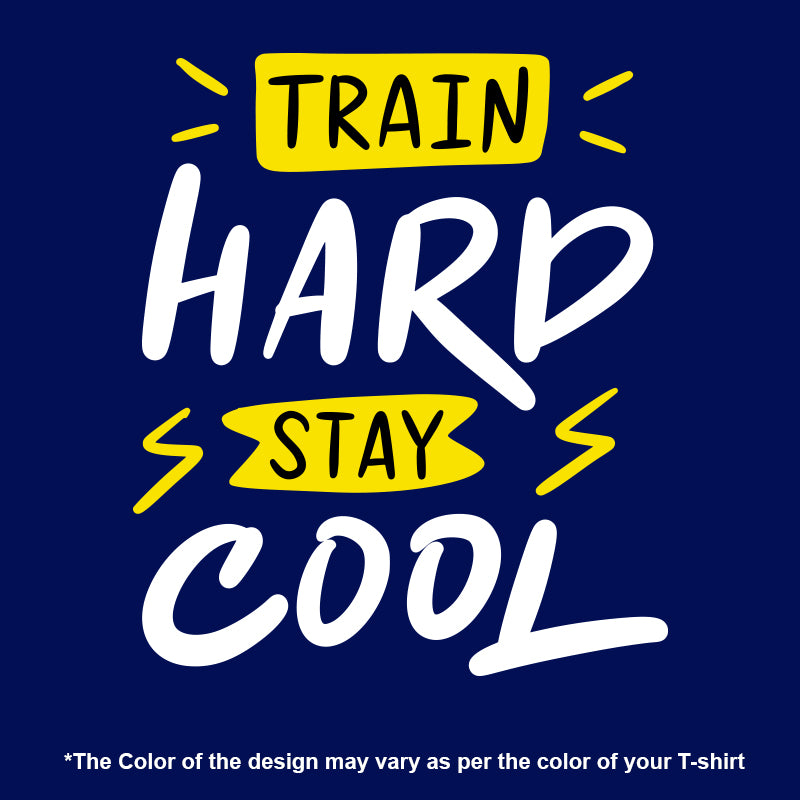 "TRAIN HARD STAY COOL", Men's vest - FHMax.com