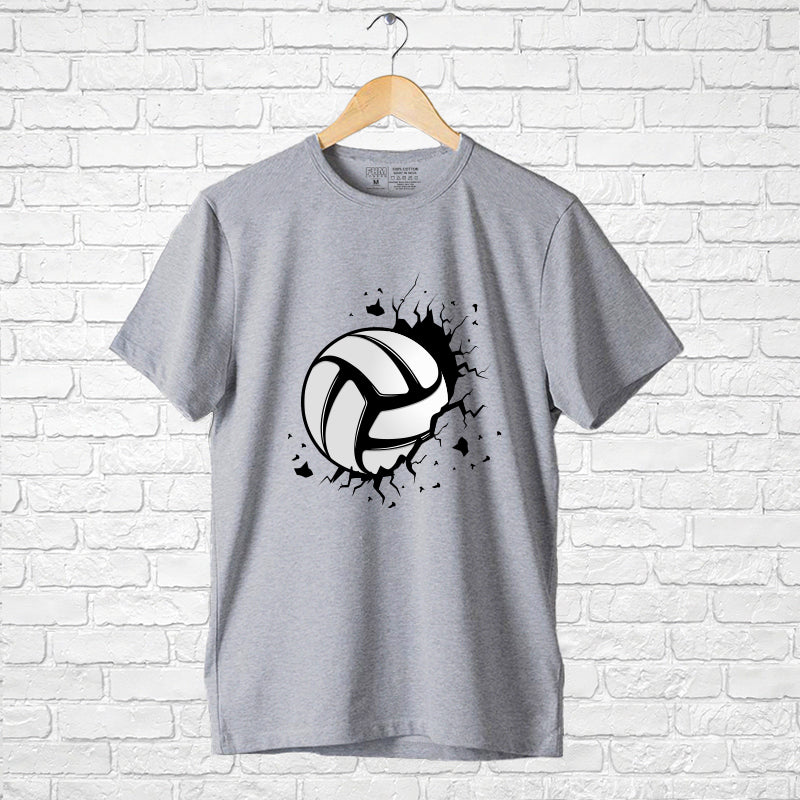 "VOLLEY BALL", Men's Half Sleeve T-shirt - FHMax.com