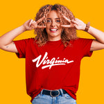 "VIRGINIA", Boyfriend Women T-shirt - FHMax.com