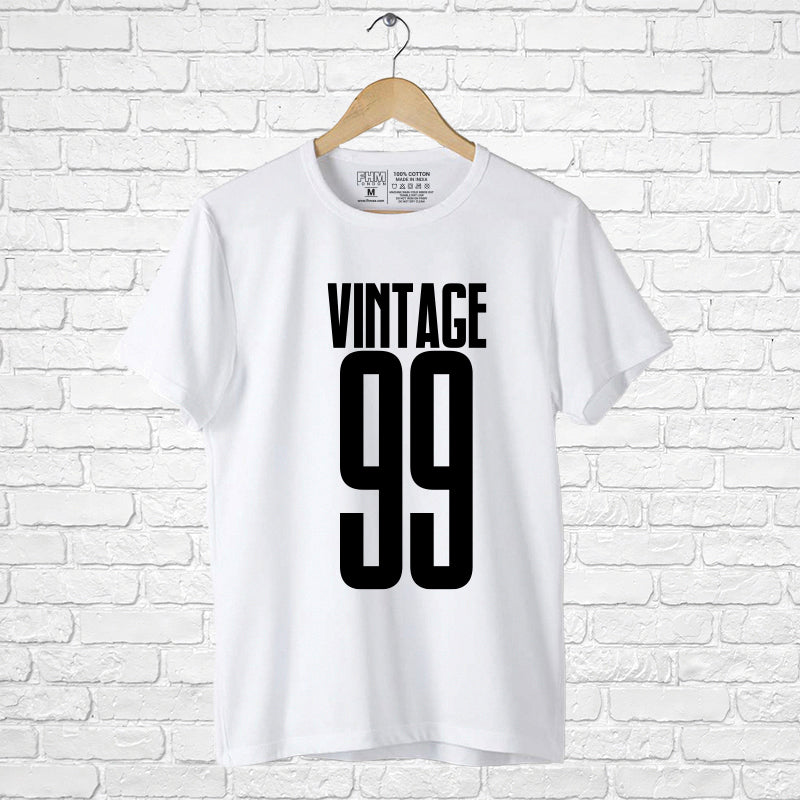 "VINTAGE 99", Men's Half Sleeve T-shirt - FHMax.com