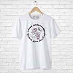 "NEVER UNDERESTIMATE YOUR SELF WORTH", Boyfriend Women T-shirt - FHMax.com