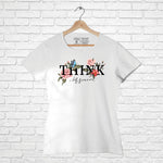 "THINK DIFFERENT", Women Half Sleeve T-shirt - FHMax.com