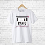 "DON'T PANIC", Boyfriend Women T-shirt - FHMax.com