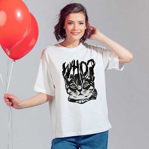 "WHO?", Boyfriend Women T-shirt - FHMax.com