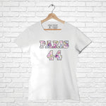 "PARIS 44", Women Half Sleeve T-shirt - FHMax.com