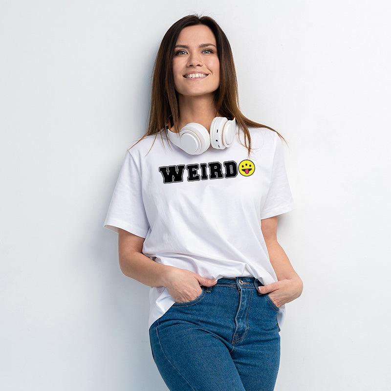 "WEIRD", Boyfriend Women T-shirt - FHMax.com