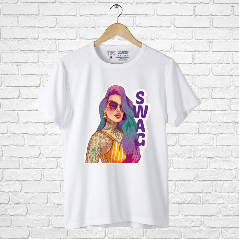 "SWAG", Boyfriend Women T-shirt - FHMax.com