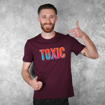 "TOXIC", Men's Half Sleeve T-shirt - FHMax.com