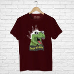 "BORN TO ROCK", Men's Half Sleeve T-shirt - FHMax.com