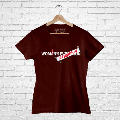 Women Revolution, Women Half Sleeve T-shirt - FHMax.com