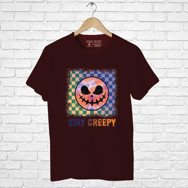 "STAY CREEPY", Boyfriend Women T-shirt - FHMax.com