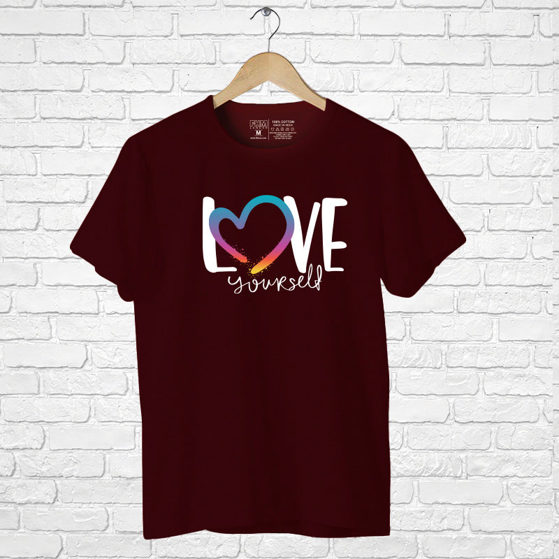 "LOVE YOURSELF", Boyfriend Women T-shirt - FHMax.com