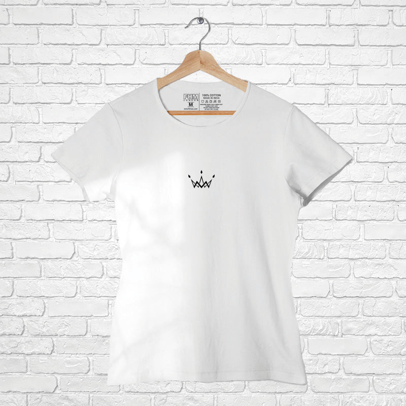 "CROWN", Women Half Sleeve T-shirt - FHMax.com