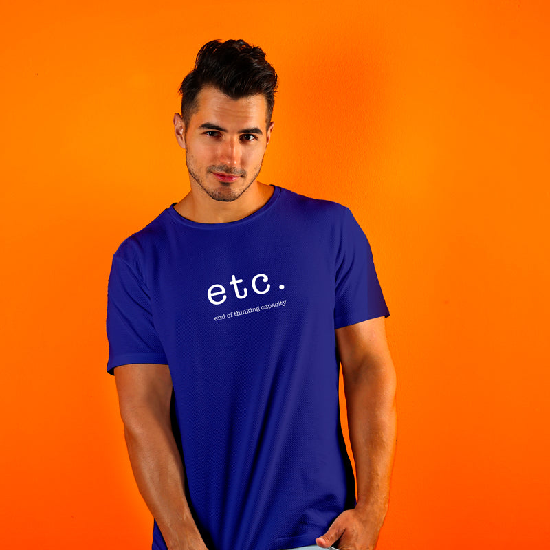 "ETC.", Men's Half Sleeve T-shirt - FHMax.com