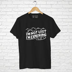 "I'M NOT LOST, I'M EXPLORING", Boyfriend Women T-shirt - FHMax.com
