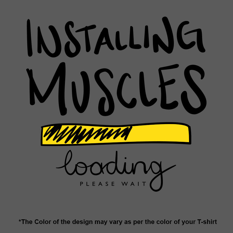 "INSTALLING MUSCLES", Men's vest - FHMax.com