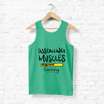 "INSTALLING MUSCLES", Men's vest - FHMax.com