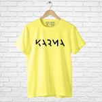 "KARMA", Men's Half Sleeve T-shirt - FHMax.com