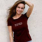 "MAI KHULI KITAB HU AUR TUM ANPADH", Women Half Sleeve T-shirt - FHMax.com