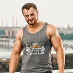 "MAKE FITNESS YOUR FAVORITE HABIT", Men's vest - FHMax.com