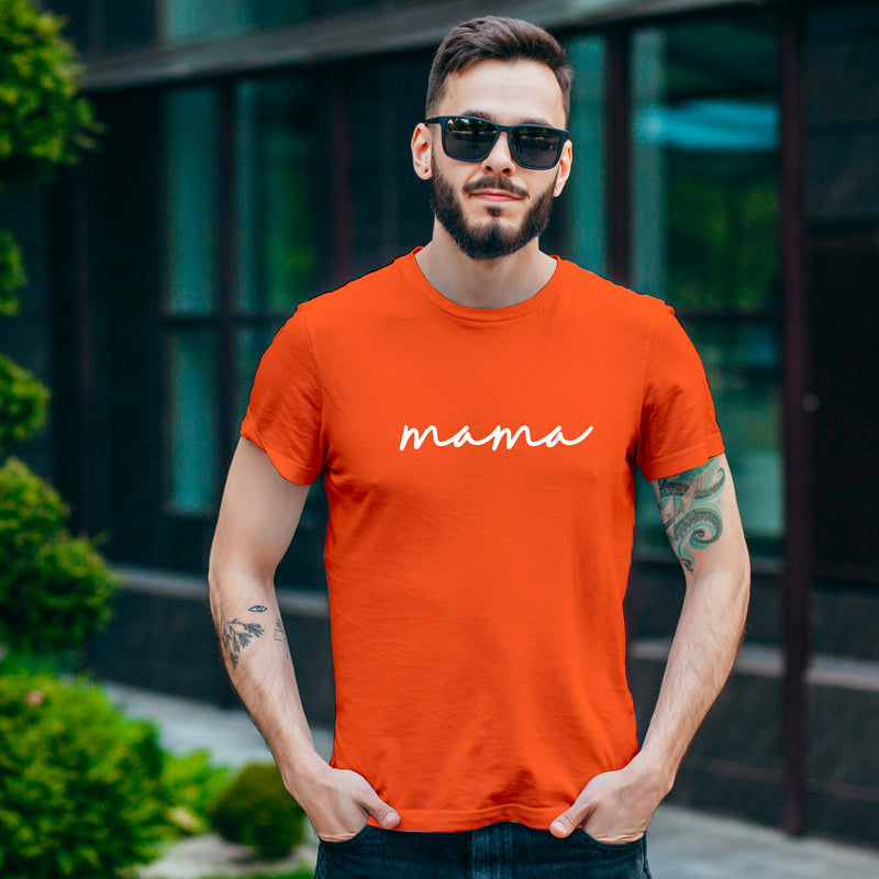 "MAMA", Men's Half Sleeve T-shirt - FHMax.com