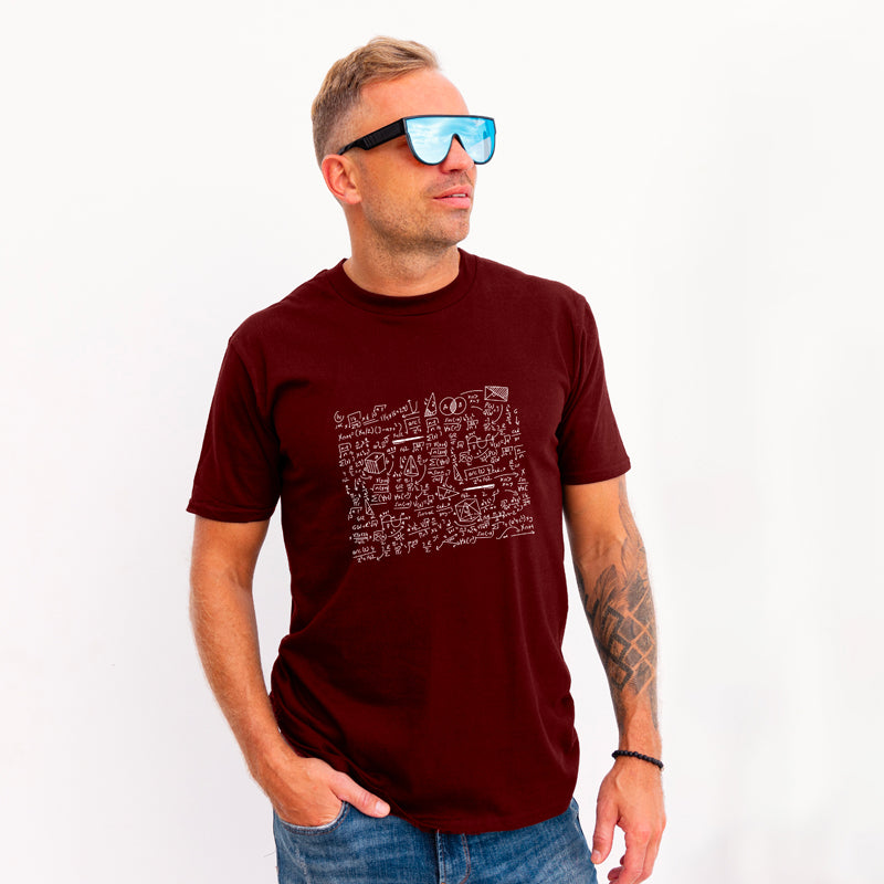 "MATHS EQUATION", Men's Half Sleeve T-shirt - FHMax.com