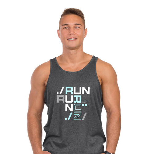 "RUN", Men's vest - FHMax.com