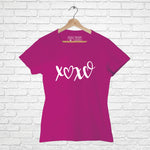 "XOXO", Women Half Sleeve T-shirt - FHMax.com
