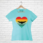 Pride heart, Women Half Sleeve T-shirt - FHMax.com