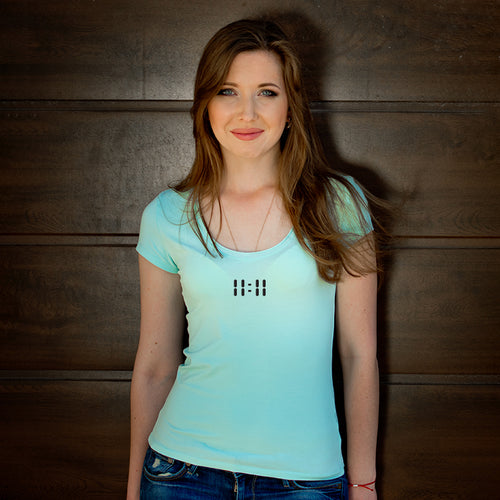 Digital Clock, Women Half Sleeve T-shirt - FHMax.com