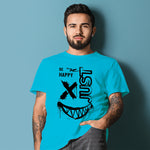 Just be happy, Men's Half Sleeve T-shirt - FHMax.com