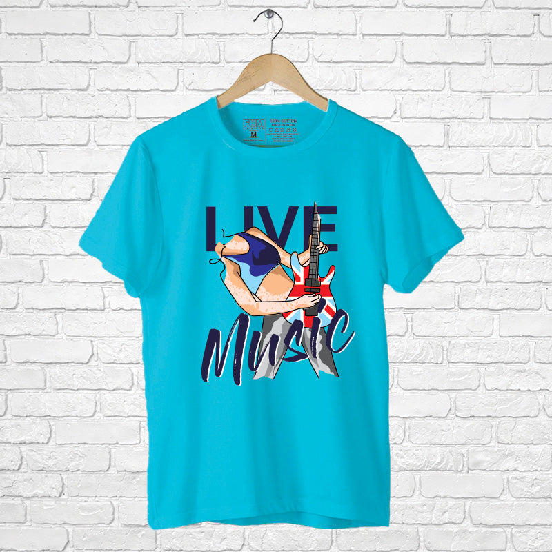 "LIVE MUSIC", Boyfriend Women T-shirt - FHMax.com