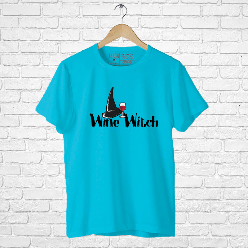 Wine Witch, Boyfriend Women T-shirt - FHMax.com