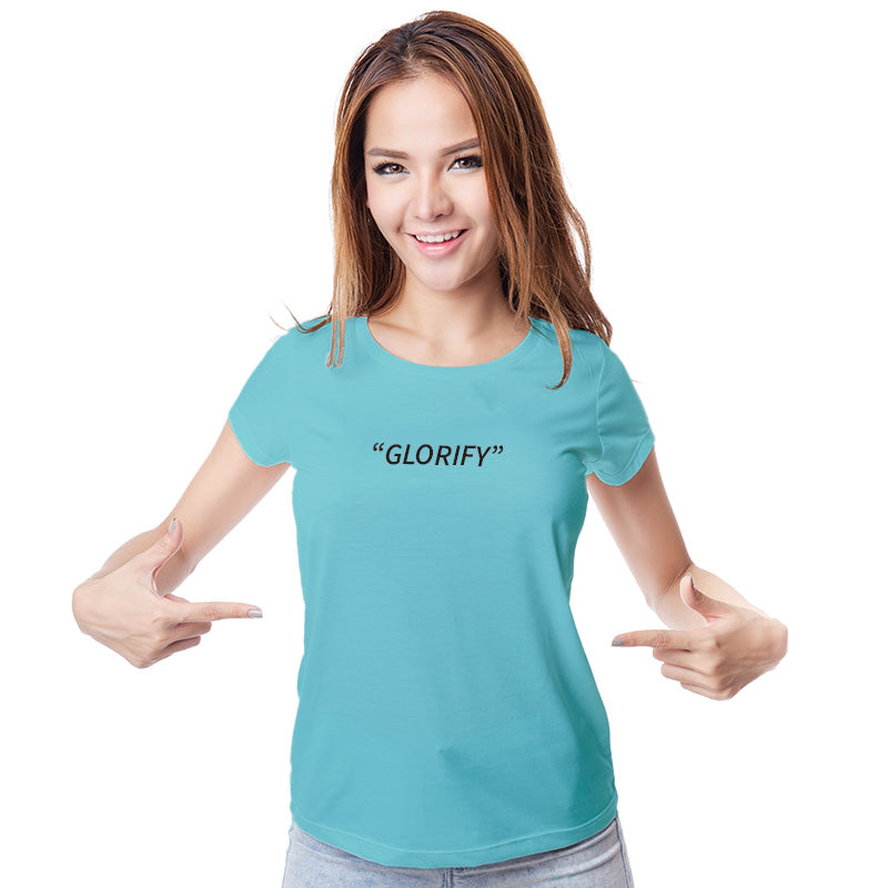 Glorify, Women Half Sleeve T-shirt - FHMax.com