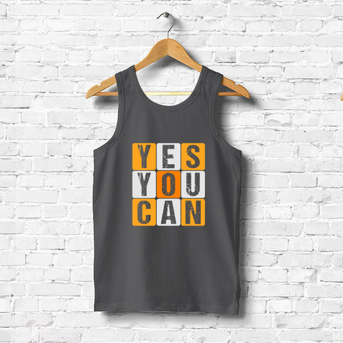 "YES YOU CAN", Men's vest - FHMax.com