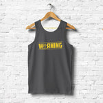 "WARNING", Men's vest - FHMax.com