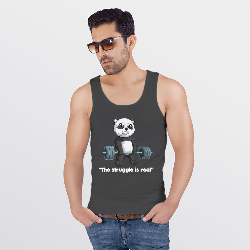 "THE STRUGGLE IS REAL", Men's vest - FHMax.com