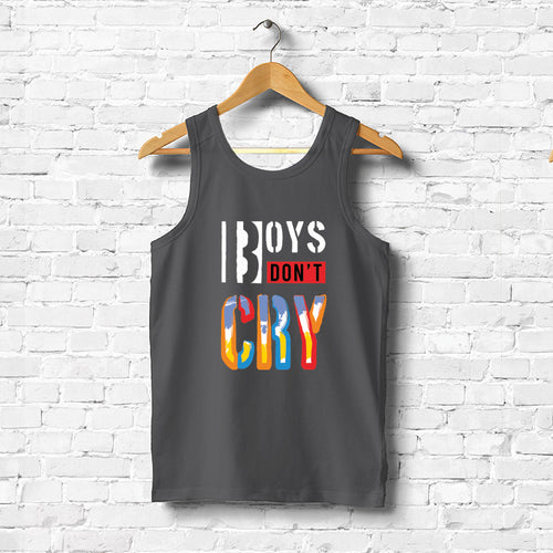 Boy's don't cry, Men's vest - FHMax.com