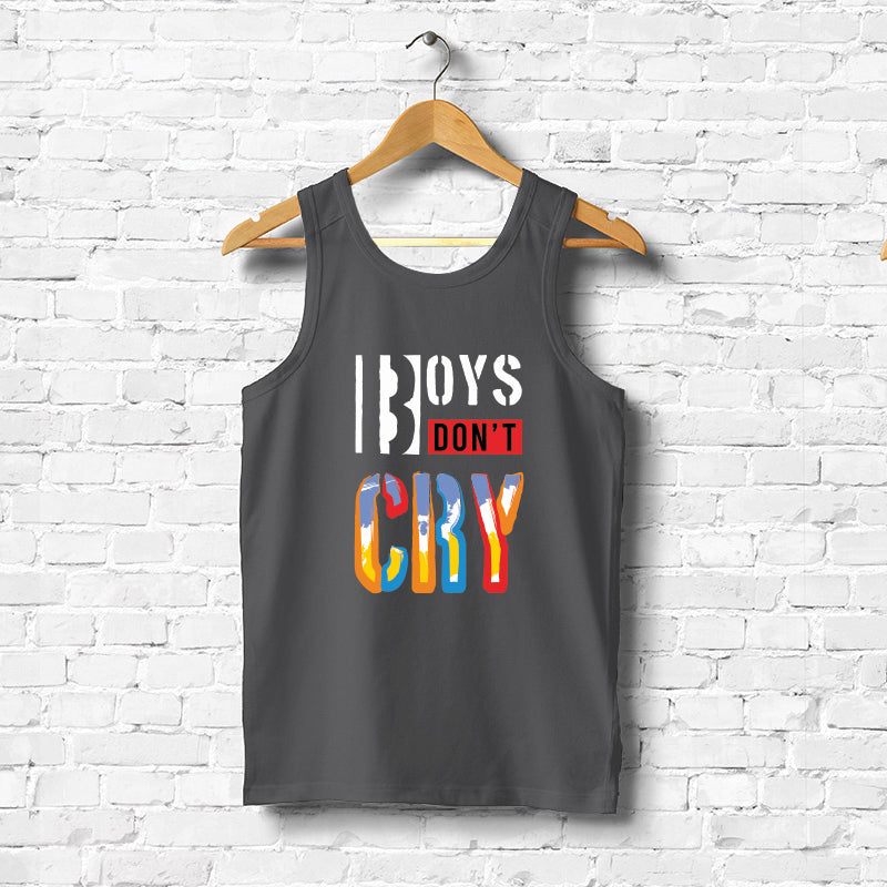 Boy's don't cry, Men's vest - FHMax.com