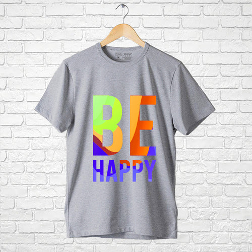 "BE HAPPY", Boyfriend Women T-shirt - FHMax.com