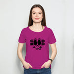 "GOOD MOOD", Women Half Sleeve T-shirt - FHMax.com