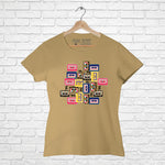 'Colorful Cassette' , Women Half Sleeve Tshirt - FHMax.com