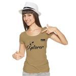 XPLORER, Women Half Sleeve T-shirt - FHMax.com