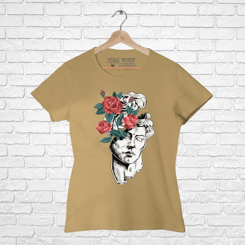 Flowered Human, Women Half Sleeve T-shirt - FHMax.com
