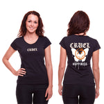 Cruel, Women Half Sleeve T-shirt - FHMax.com